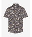 BRAX Modern Fit Denim Blue Floral Print Shirt