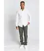 Slim Fit White Oxford Albin Shirt