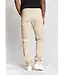 Modern Fit Beige Pietro 5 Pocket Pants