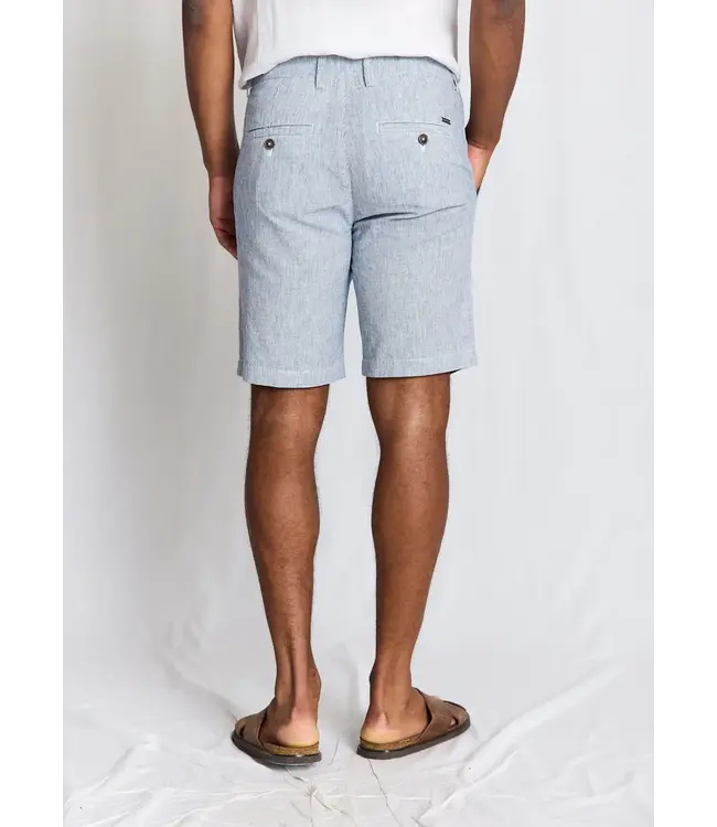 Modern Fit Navy/White Striped Darion Shorts