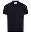 Navy Self Striped Santino Polo