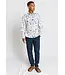 Modern Fit White Floral Mengel Shirt