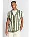 Green White Romeo Full Button Knit