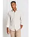 Modern Fit Sand White Burgos Striped Shirt
