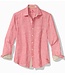 Classic Fit Red Sunset Paradise Breezer Shirt