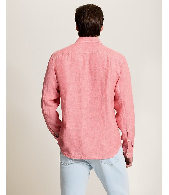 Classic Fit Red Sunset Paradise Breezer Shirt