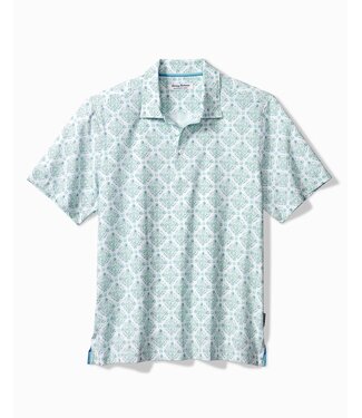 TOMMY BAHAMA White Bahama Coast Pina Polo