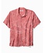 Classic Fit Red Suns Coastal Ease Palm Shirt
