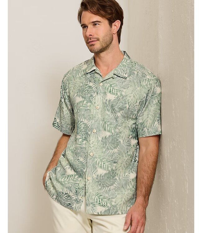 Classic Fit Elm Green Frond Vision Shirt