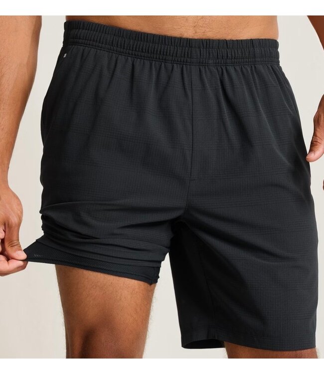 Black Huntington Bay Hybrid Shorts