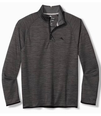 TOMMY BAHAMA Black Palm Pro 1/4 Zip