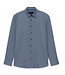 Modern Fit Navy Printed Shirt
