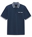 BUGATTI Blue with White Trim Polo