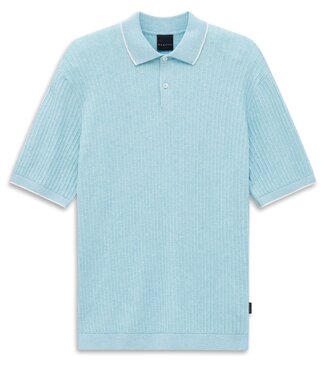 BUGATTI Aqua Textured Polo