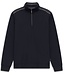 BUGATTI Navy Taupe Trim 1/4 Zip