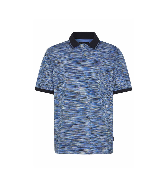 Blue Striped Polo