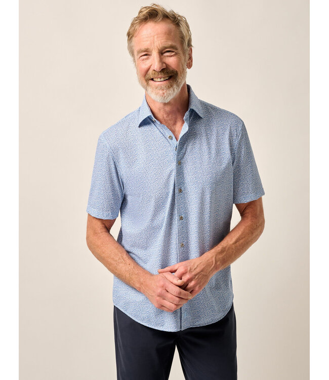 Classic Fit Blue Waylan Shirt