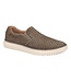 Taupe Tumbled Nubuck Slip-On Shoes