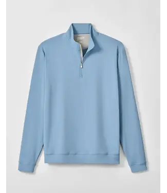 JOHNNIE-O Carbon Fiber Blue Motion 1/4 Zip