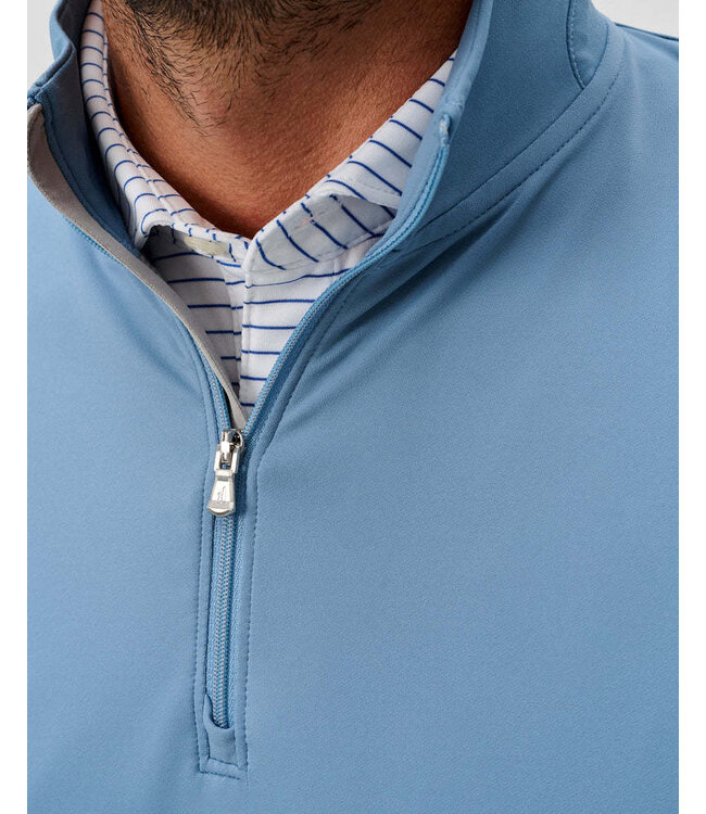 Carbon Fiber Blue Motion 1/4 Zip