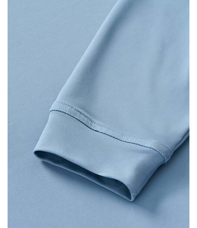 Carbon Fiber Blue Motion 1/4 Zip