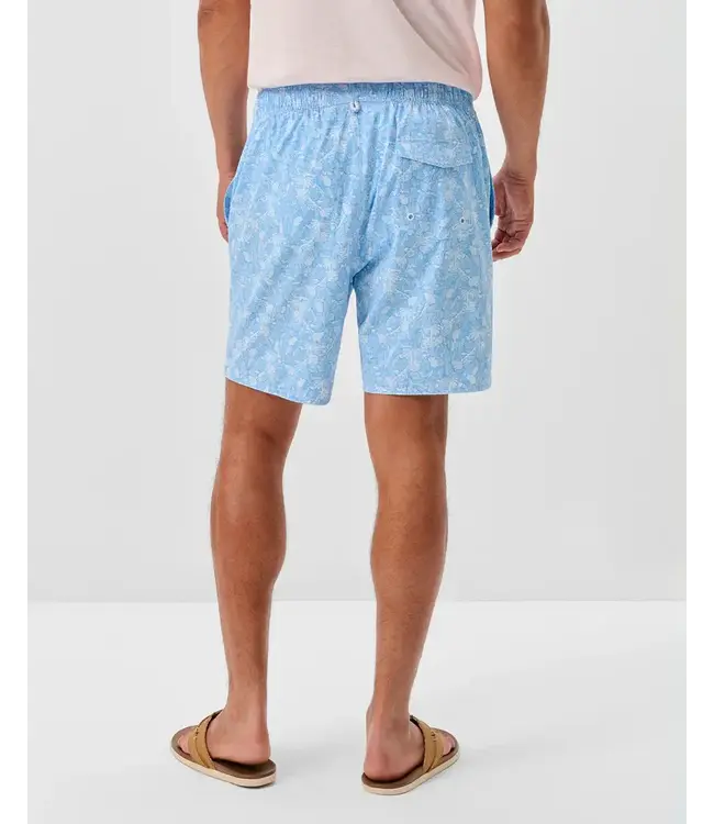 Malibu Blue Swingin Swim Trunks