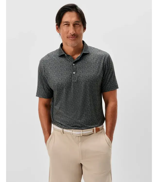 Black Popping Tops Polo