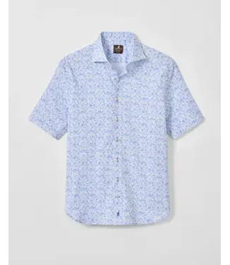 JOHNNIE-O Classic Fit Malibu Blue Filipe Shirt