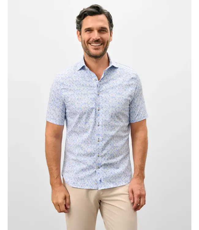 Classic Fit Malibu Blue Filipe Shirt