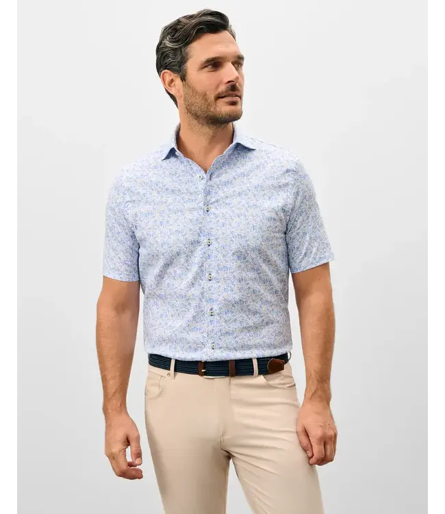 Classic Fit Malibu Blue Filipe Shirt