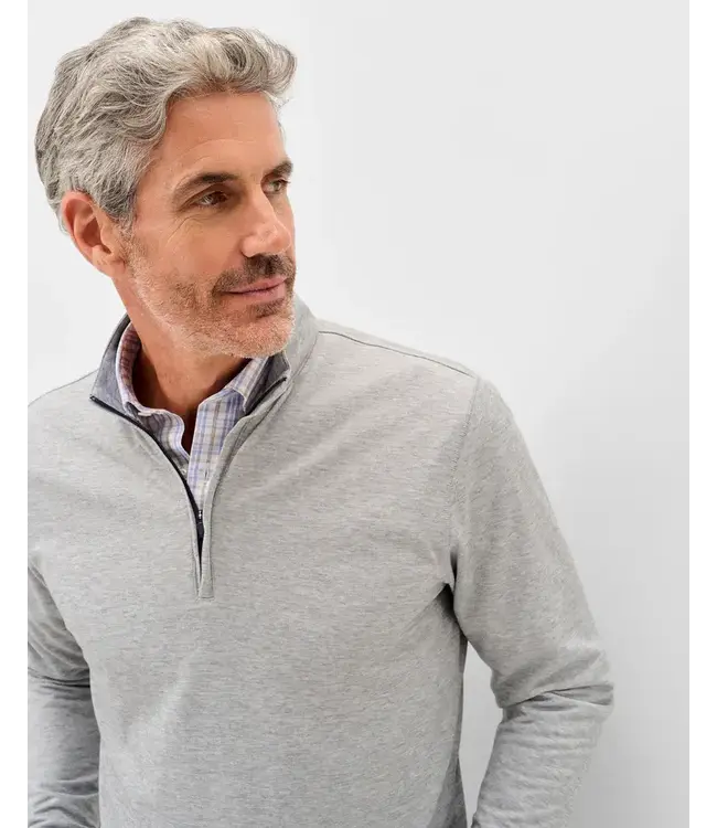 Seal Grey Pircio 1/4 Zip