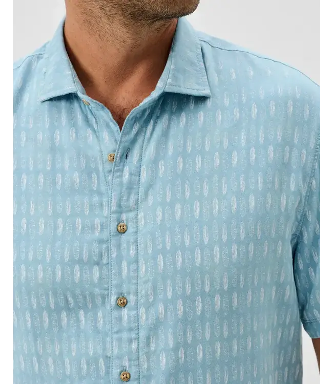 Classic Fit Malibu Blue Beachley Shirt