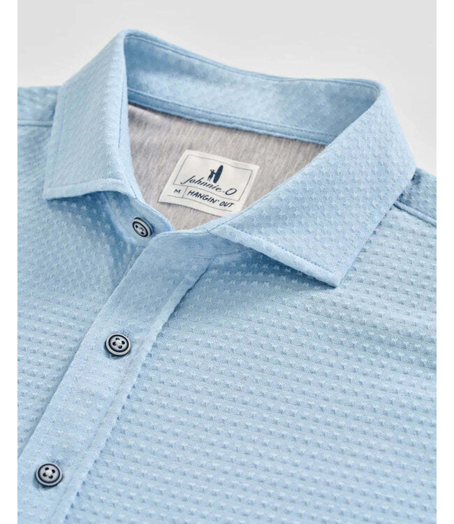 Classic Fit Big Sky Blue Surfsucker Shirt