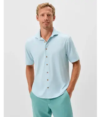 JOHNNIE-O Classic Fit Sadinia Green Breck  Shirt