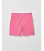 Dahlia Red Scallop Swim Trunks
