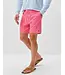 Dahlia Red Scallop Swim Trunks