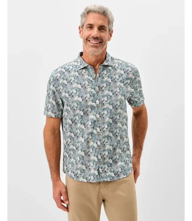Classic Fit Wake Blue Ragland Shirt