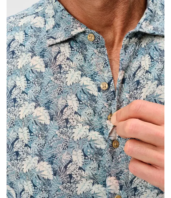 Classic Fit Wake Blue Ragland Shirt