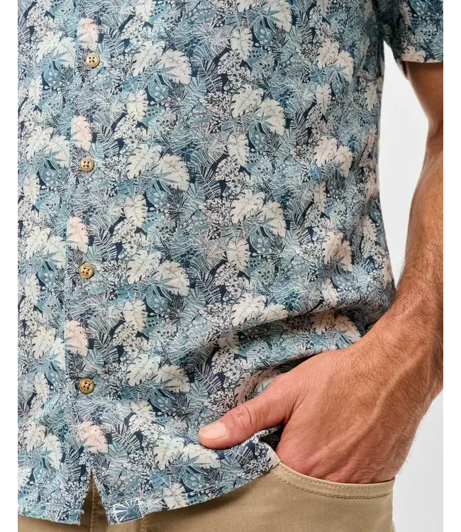 Classic Fit Wake Blue Ragland Shirt