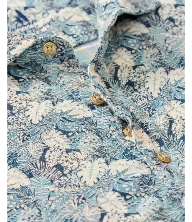 Classic Fit Wake Blue Ragland Shirt