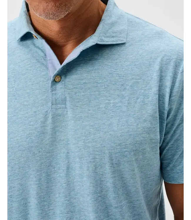 Tropical Teal Starnes Polo