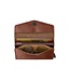 Cognac Vintage Envelope Wallet