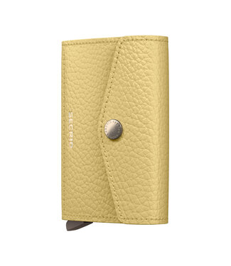 SECRID Butter Yellow Pebble Envelope Wallet