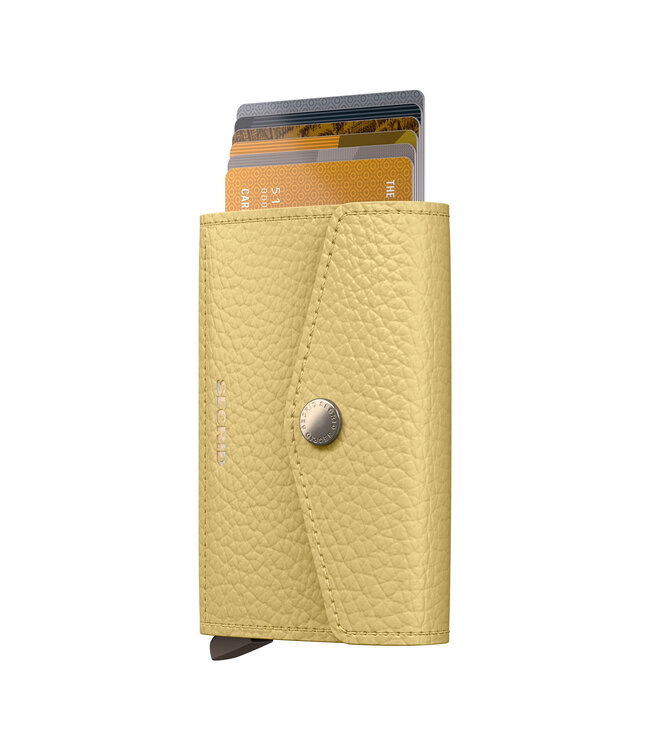Butter Yellow Pebble Envelope Wallet