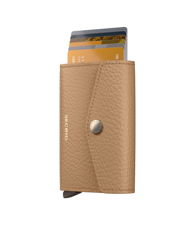 Cappuccino Pebble Envelope Wallet