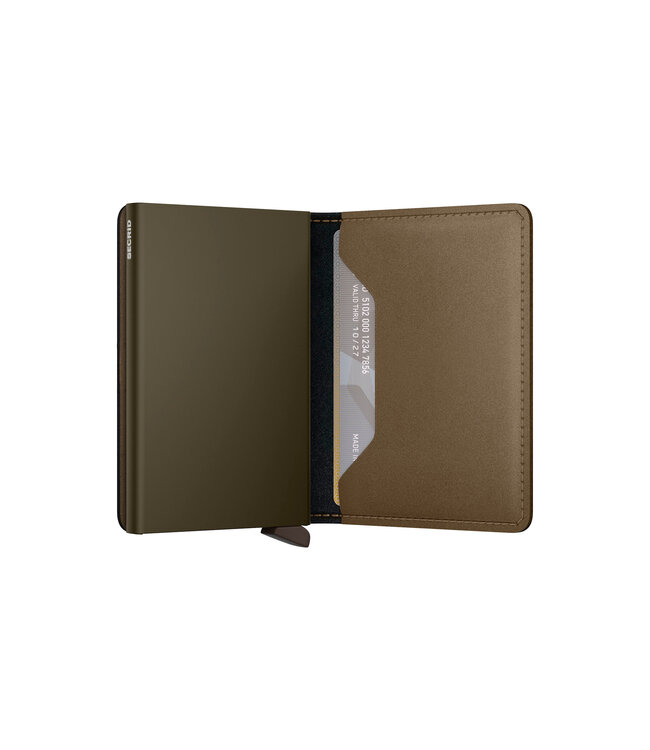 Matte Satin Bronze Slimwallet
