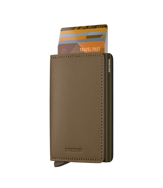 Matte Satin Bronze Slimwallet