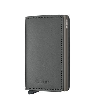 SECRID Matte Satin Steele Slimwallet