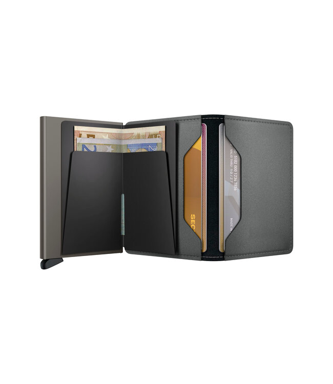 Matte Satin Steele Slimwallet