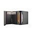 Matte Satin Steele Slimwallet